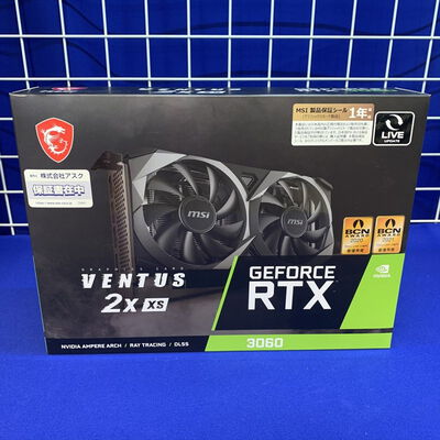 【横浜駅前店】中古  MSI GeForce RTX 3060 VENTUS 2X XS 12G(RTX3060 12G) 175510 
