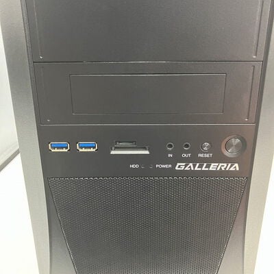 【新潟店】中古  THIRDWAVE GALLERIA XV (i7 8700/16GB/SSD500GB/HDD2TB/GTX1070Ti/W11H) 3290007500 