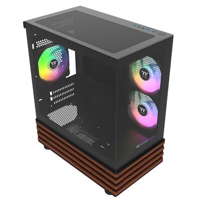 Thermaltake  View 170 WS ARGB Black CA-1Z4-00M1WN-WS (MicroATX ガラス ブラック) 
