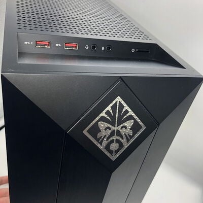 【宇都宮鶴田店】中古  HP OMEN 25L (Ryzen 7 3700X/16GB/SSD256GB/HDD2TB/RX5700XT/W11H) 5280001522 