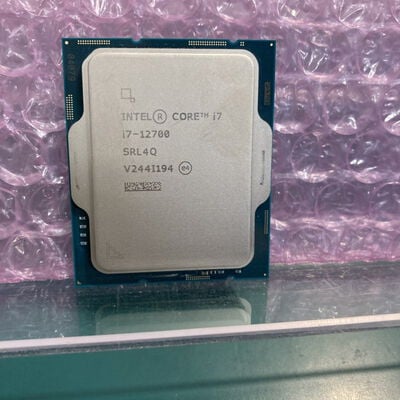 【富山本郷店】中古  INTEL Core i7 12700  (1700/2.1G/25M/C12/T20) 148610 