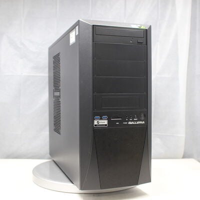 中古  THIRDWAVE GALLERIA KT(Intel Core i7 9700/16GB/SSD480GB/DVDマルチ/NVIDIA GeForce GTX 1660 SUPER 6GB/W11H64 MAR) 177226 