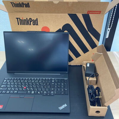 【静岡東瀬名店】中古  Lenovo ThinkPad E16 Gen 2 AMD (AMD Ryzen5 7535U 2.9GHz/16GB/SSD256GB/-/オンボード/16/1920x1200/Wi-Fi/WEBCAM/W11P64) 176149 