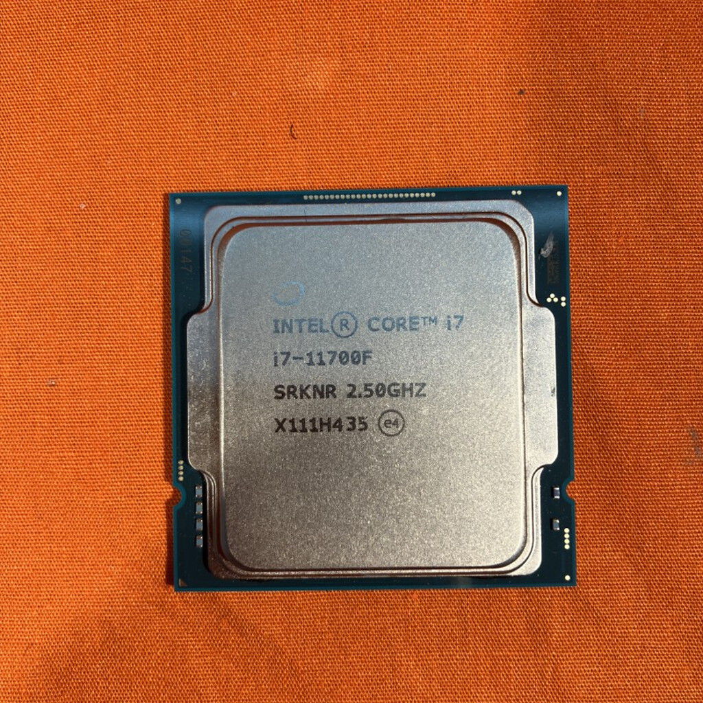 Intel Core i7-11700F【中古】 中古 INTEL Core i7 11700F (1200/2.5G/16M/C8/T16) 145164
