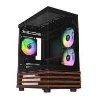 Thermaltake  View 170 WS ARGB Black CA-1Z4-00M1WN-WS (MicroATX ガラス ブラック) 