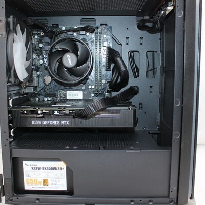 【通販センター】中古  Original PC(AMD Ryzen 5 3600/16GB DDR4 (PC4)/SSD500GB/なし/NVIDIA GeForce RTX 3060 Ti 8GB/W11H64 MAR) 198979 