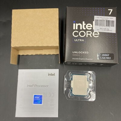 【熊本浜線店】中古  INTEL Core Ultra 7 265KF (1851/3.9G/30M/C20/T20) 