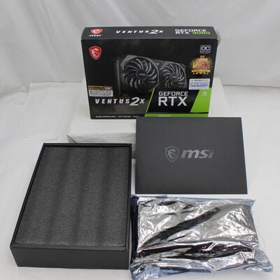 【通販センター】中古  MSI GeForce RTX 3060 VENTUS 2X 12G OC (RTX3060 12GB) 144777 