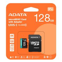 ADATA  Premier Pro microSDXC UHS-I U3 クラス 10 AUSDX128GUI3V30SA2-RA1 (128GB) 