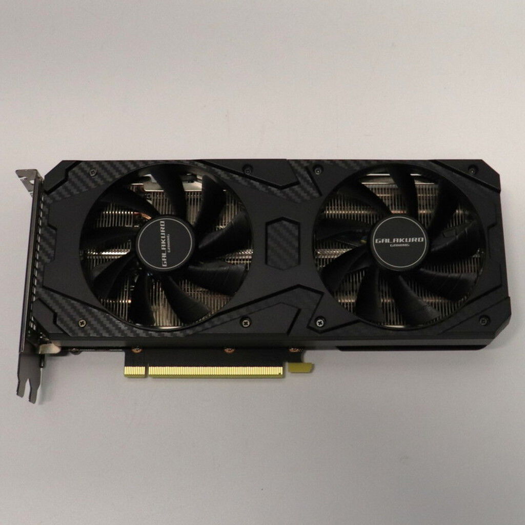 動作中古品　玄人志向　GeForce RTX 3060 グラフィックボード12G 中古品】GALAKURO GeForce RTX 3060 12GB 玄人志向 〔中古〕GALAKURO