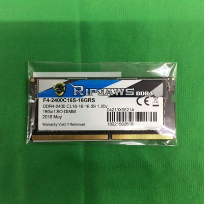 【川崎店】中古  PC4-19200 16GB ノート用(DDR4-2400) 150697 