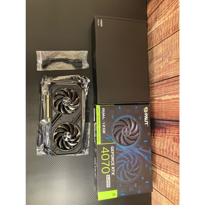 【富士青葉店】中古  Palit NED407S019K9-1043D (RTX4070 SUPER 12GB) 163398 