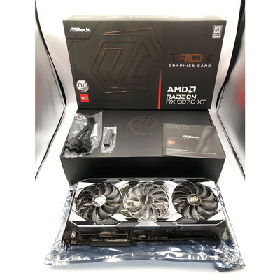 【水戸赤塚店】中古  ASRock RX9070XT TC 16GO Taichi 16GB OC (RX9070XT 16G) 176935 