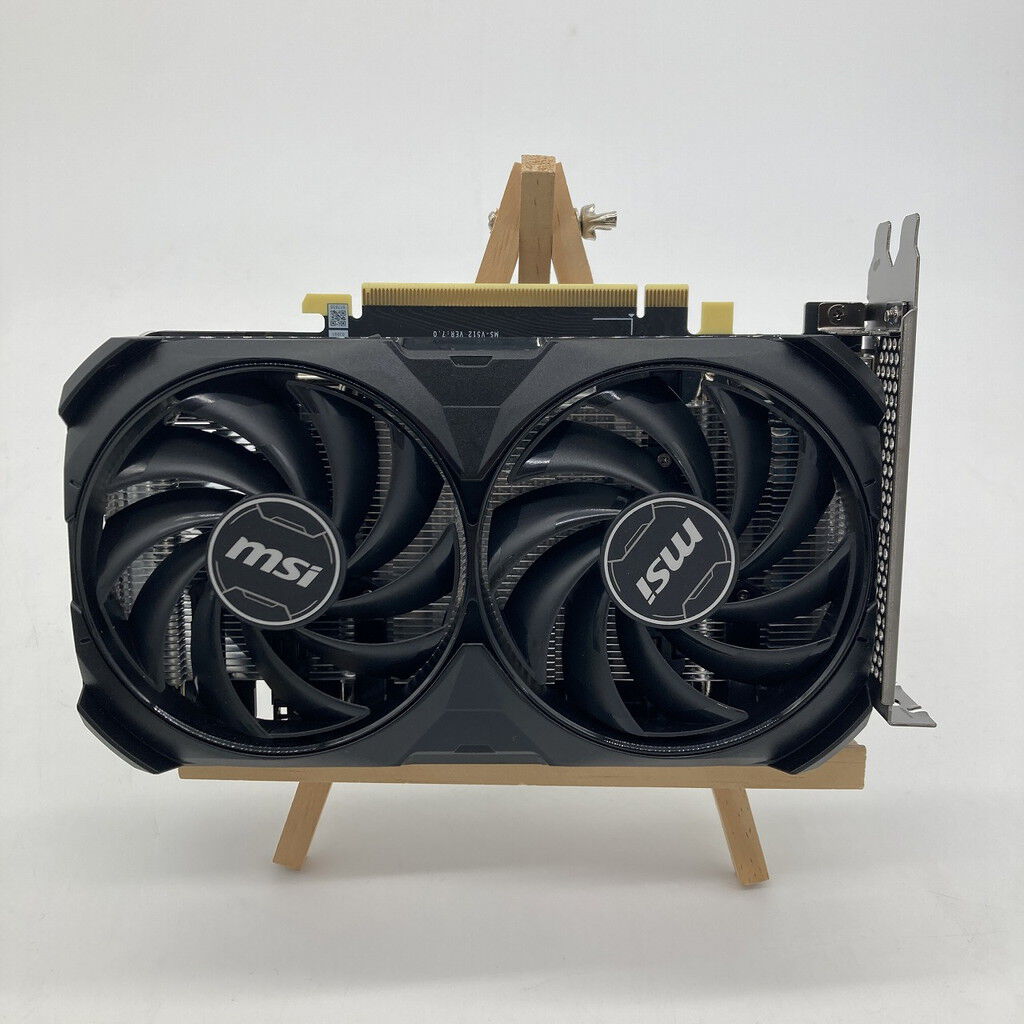中古 MSI GeForce RTX 4060 Ti 8G VENTUS 2X BLACK E1 OC (RTX4060Ti