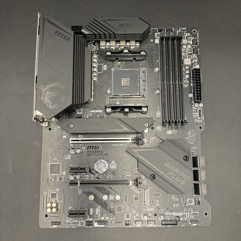 中古 MSI MPG B550 GAMING PLUS (B550 AM4 ATX DDR4) 142929