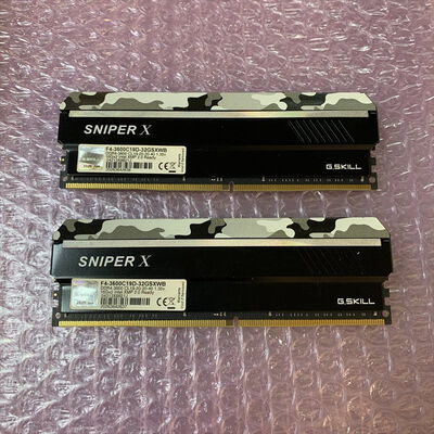 【横浜駅前店】中古  16GB 2枚組(合計32GB) PC4-28800/DDR4-3600 デスクトップ用 190910 