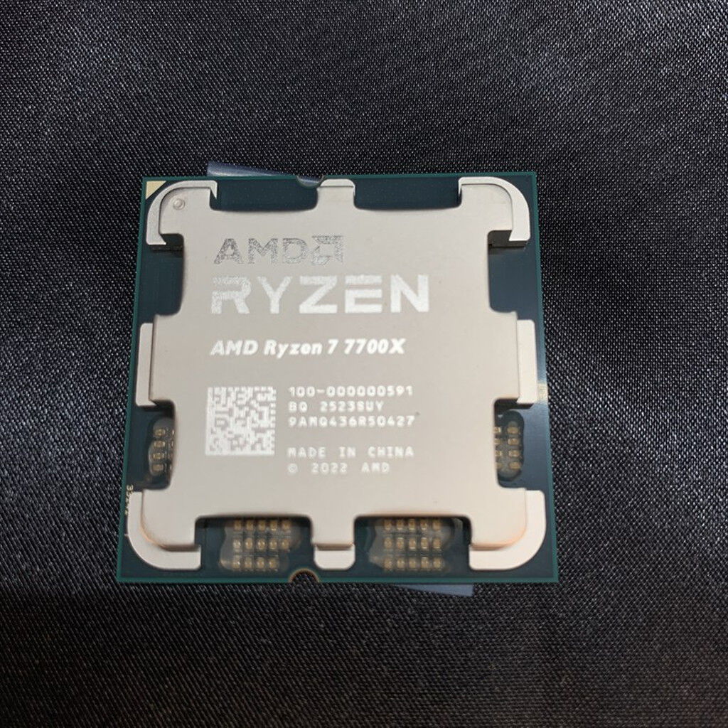 CPU Ryzen7 7700 中古品 中古 AMD Ryzen 7 7700X (AM5/4.5GHz/40M/C8/T16/105W 152463 （374879