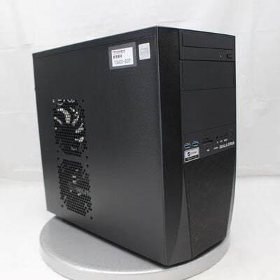 【通販センター】中古  THIRDWAVE GALLERIA KTM(AMD Ryzen 5 3600/32GB DDR4 (PC4)/SSD256GB/DVDマルチ/NVIDIA GeForce GTX 1660 Ti 6GB/W11H64 MAR) 192040 