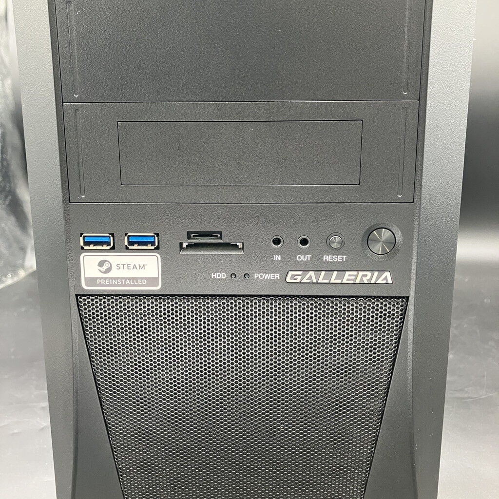 中古 GALLERIA XT(i7 10700/16GB/SSD512GB/HDD1TB/GTX1660 SUPER/W10H