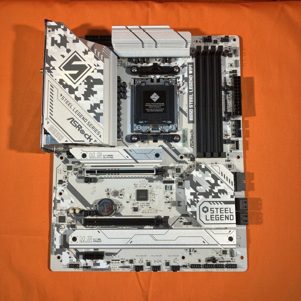 中古 ASRock B650 Steel Legend WiFi (B650 AM5 ATX) 3280021731