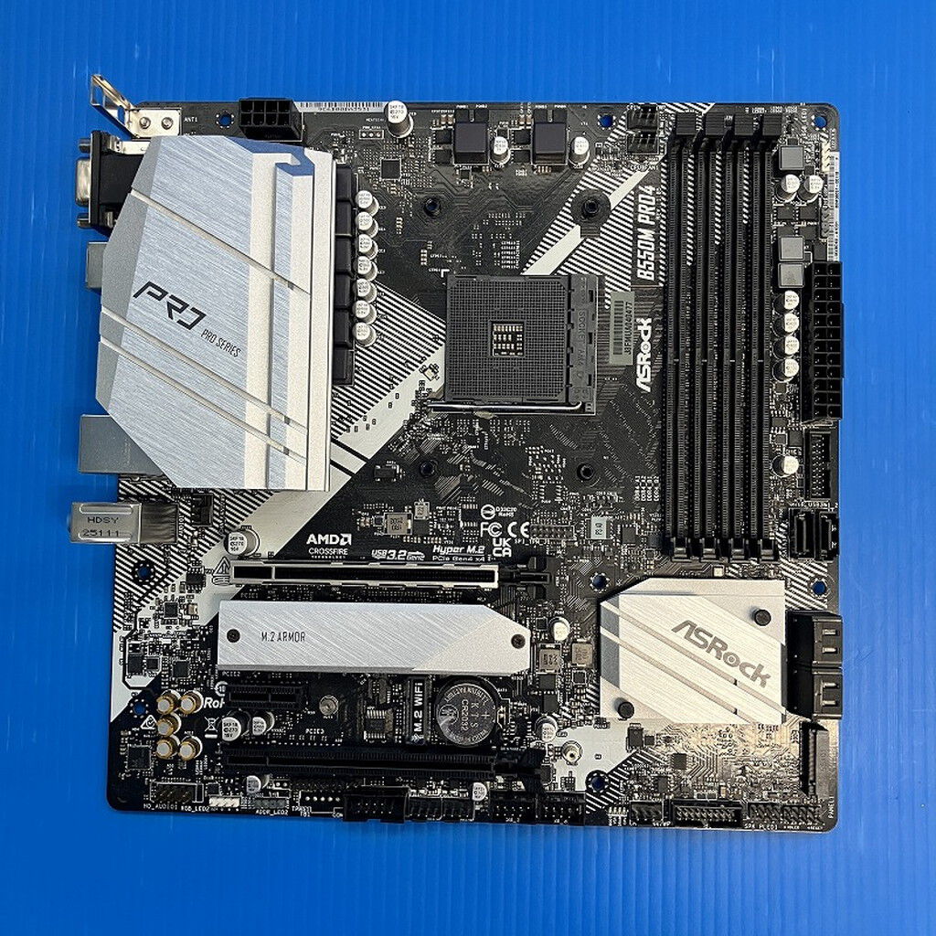 中古 ASRock B550M Pro4 (B550 AM4 mATX DDR4) 142938 （369234