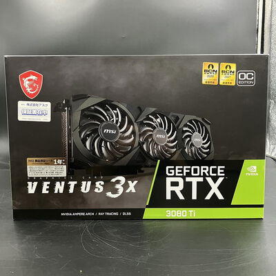 【大須店】中古  MSI GeForce RTX 3080 Ti VENTUS 3X 12G OC（RTX3080Ti 12GB） 3480034723 