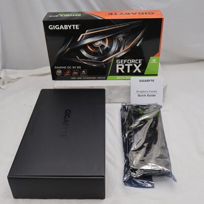【通販センター】中古  GIGABYTE GV-N207SGAMING OC-8GD（RTX2070SUPER 8GB） 3480041423 