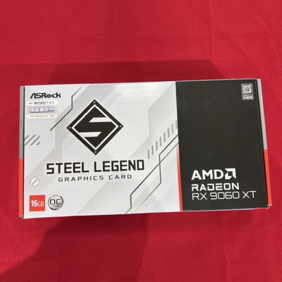 【静岡東瀬名店】中古  ASRock RX9060XT SL 16GO(RX9060XT Steel Legend 16G) 5140001393 