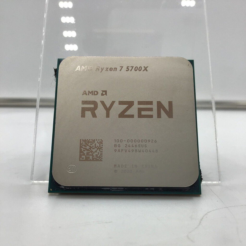 中古 AMD Ryzen 7 5700X (AM4/3.4GHz/36M/C8/T16/65W) 150182 （379156