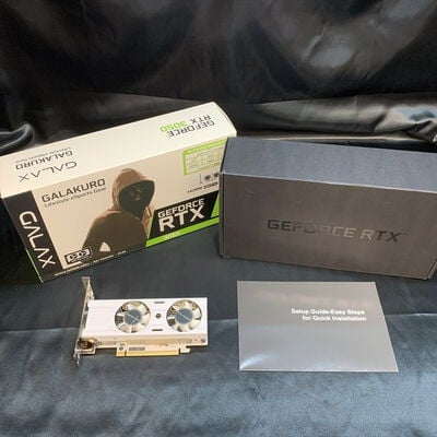 【横浜駅前店】中古  玄人志向 GK-RTX3050-E6GB/WHITE/LP (RTX3050 6GB) 166371 