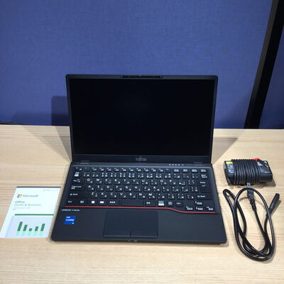 【松山環状枝松店】中古  FUJITSU LIFEBOOK U6312/K (INTEL Core i5 1245U /16GB/SSD256GB/-/オンボード/13.3/1920x1080/Wi-Fi/WEBCAM/W11H64/MicrosoftOffice H&B 2024付) 181332 