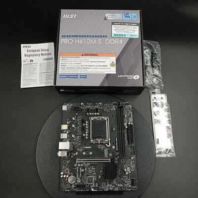 【大須店】中古  MSI PRO H610M-S DDR4 (H610 1700 mATX DDR4) 3120022759 