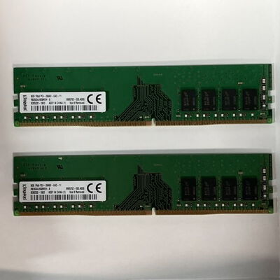 【八王子店】中古  8GB 2枚組(合計16GB) PC4-21300/DDR4-2666 デスクトップ用 190926 