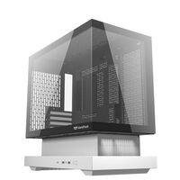 darkFlash  F1 F1-B&W-COMBO (MicroATX ガラスパネル ホワイト＆ブラック) 