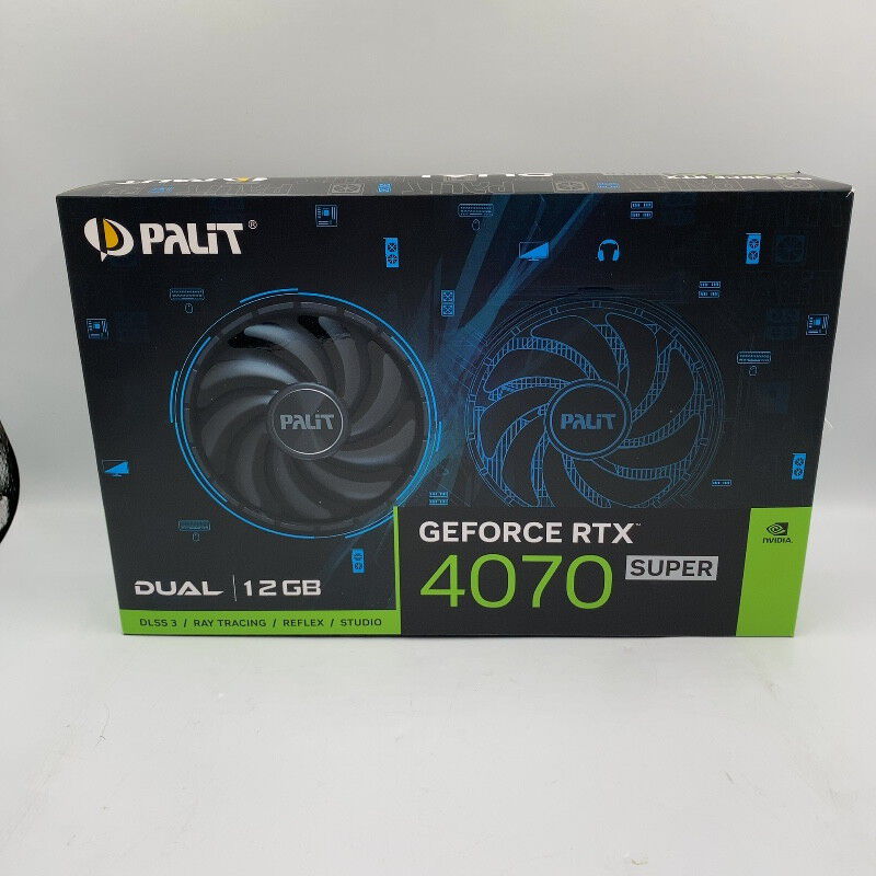 中古 Palit NED407S019K9-1043D (RTX4070 SUPER 12GB) 163398 （402364