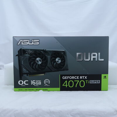 【通販センター】中古  ASUS DUAL-RTX4070TIS-O16G（RTX4070Ti SUPER 16GB） 3480043150 