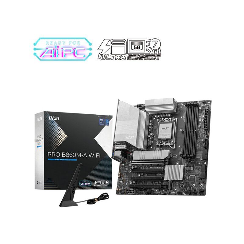 MSI PRO B860M-A WIFI (B860 1851 MicroATX) | パソコン通販の MSI PRO B860M-A WIFI (B860 1851 MicroATX) | パソコン通販の