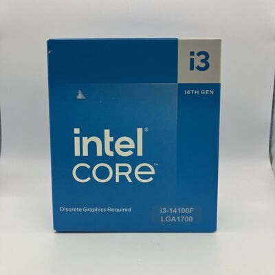 【秋葉原本店】中古  INTEL Core i3 14100F (1700/3.5G/12M/C4/T8) 162956 