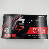 中古  ASRock Radeon RX5600XT Phantom Gaming D3 6G OC (RX5600XT 6GB PCIE) 141941 