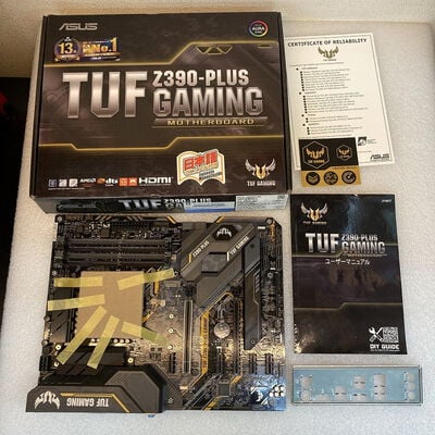 【京都店】中古  ASUS TUF Z390-PLUS GAMING (Z390 1151 ATX DDR4) 138863 