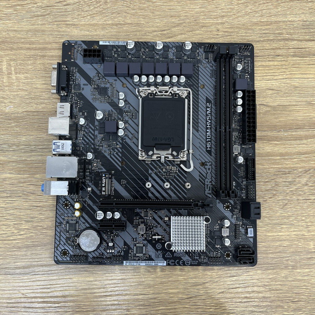 中古 ASRock H610M-HVS/M.2 R2.0 (H610 1700 mATX DDR4) 4990001220
