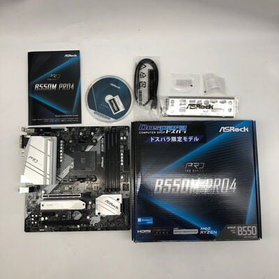 【大分店】中古  ASRock B550M Pro4 (B550 AM4 mATX DDR4) 142938 