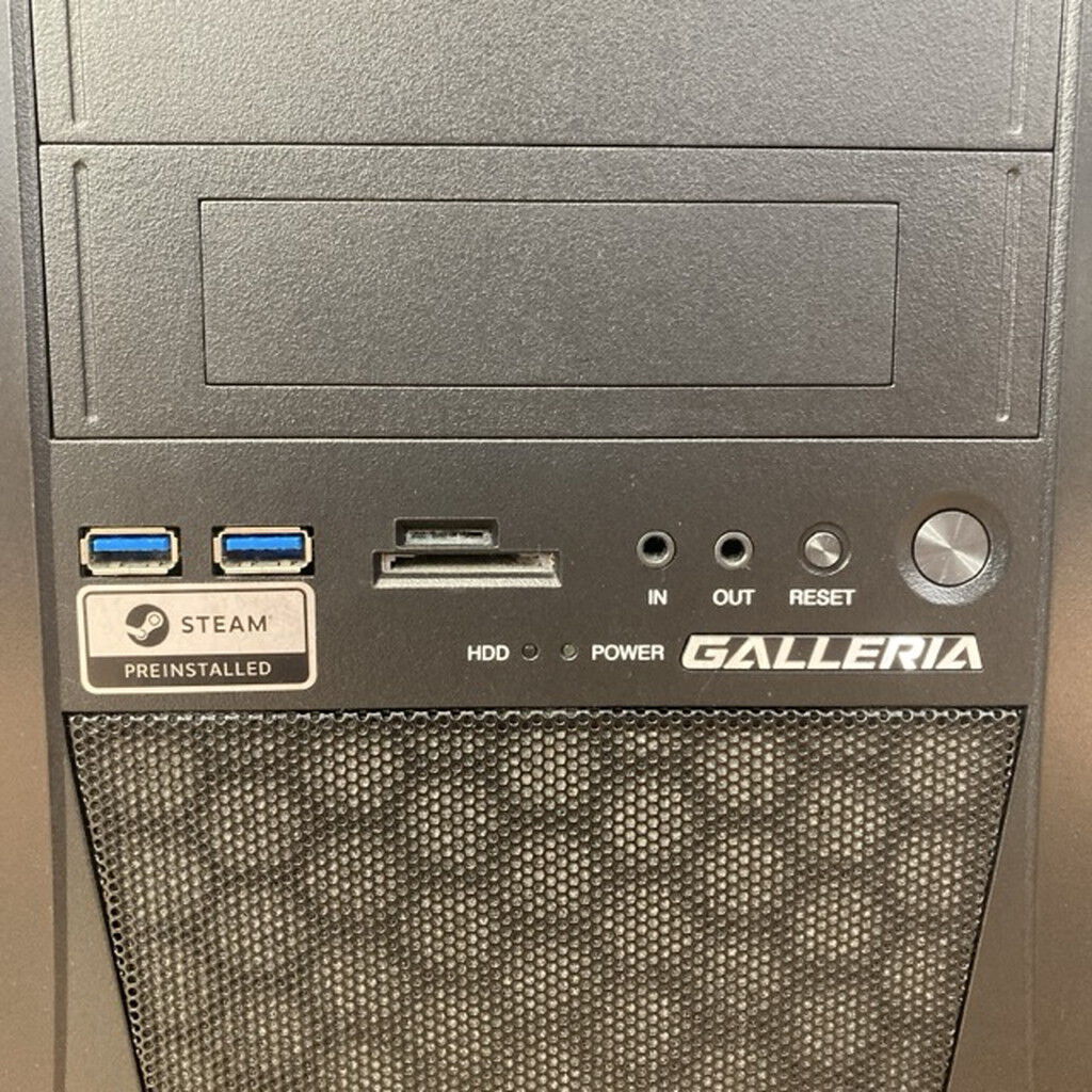 中古 GALLERIA ZV(i7 9700K/16GB/SSD512GB/HDD2TB/RTX2060 SUPER