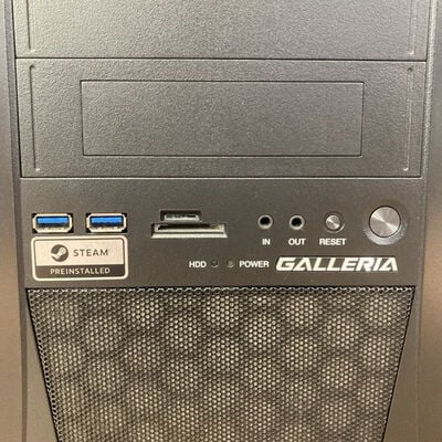 【堺七道店】中古  GALLERIA ZV(i7 9700K/16GB/SSD512GB/HDD2TB/RTX2060 SUPER/W10H) 4660001182 