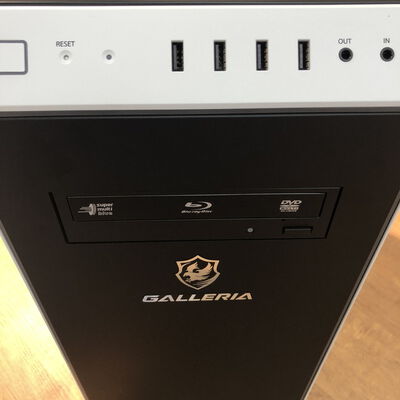 【姫路店】中古  GALLERIA ZA7R-78XT(Ryzen 7 7800X3D/32GB/SSD2TB/HDD4TB/RX7800XT/W11H) 4740001287 