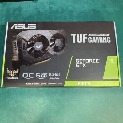 【静岡東瀬名店】中古  ASUSU TUF-GTX1660TI-O6G-GAMING 5140000817 