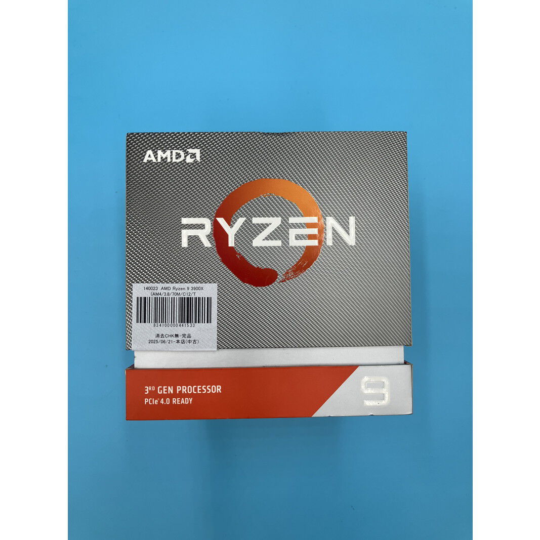 AMD Ryzen 9 3900X 8GB メモリ ジャンク AMD Ryzen 9 3900x R9 3900X AM4 CPU Processor 3.8GHz 12C 24T