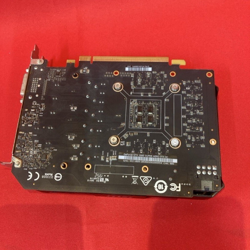 中古 MSI GeForce GTX 1660 SUPER AERO ITX OC (GTX1660 SUPER) 141207
