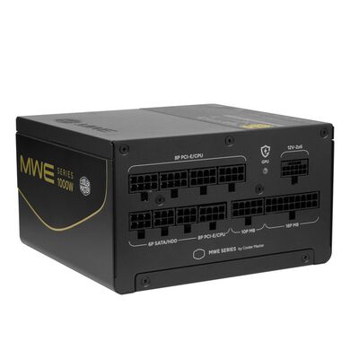 CoolerMaster  MWE Gold V4 1000 FM BL W/JP cord MPM-A0F4-AFG-C3B0CJP (ATX 100W ブラック) 