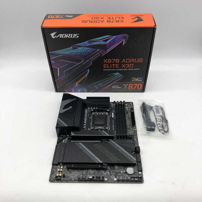 【郡山安積店】中古  GIGABYTE X870 AORUS ELITE X3D (X870 ATX AM5) 4640002891 